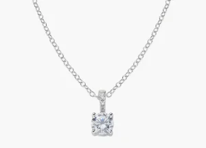 Outlet Collana Punto Luce Bianco | CLCIPBBBZ Donna Gioielli Moda Donna