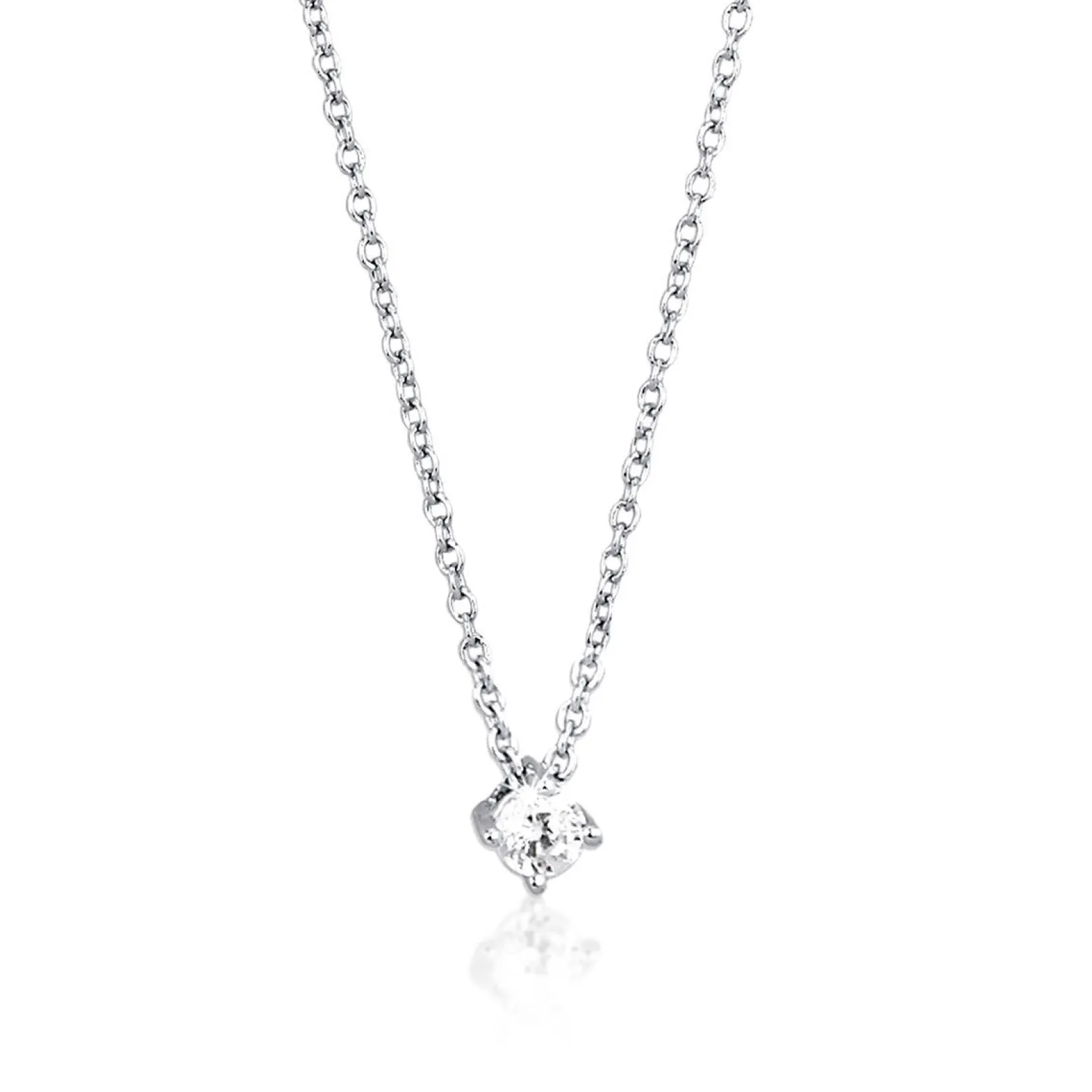 collana_punto_luce_in_arg_0-2.webp Hot Collana Punto Luce In Argento E Zirconi Gioielli | 553011 Donna Gioielli Moda Donna