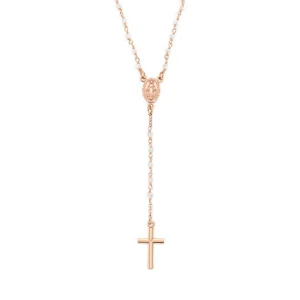 Sale Collana Rosario Cristalli Latte Gioielli | CRO10RBI4 Donna Gioielli Moda Donna
