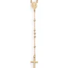 Clearance Collana Rosario In Argento Rosè  Gioielli Rosari | CRO25R Donna Gioielli Moda Donna