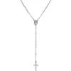 Discount Collana Rosario In Argento Gioielli Rosari | CRO30BD Donna Gioielli Moda Donna