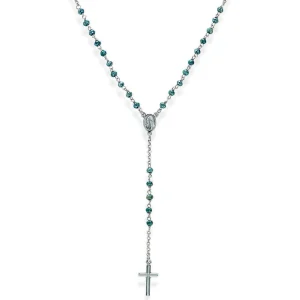 Hot Collana Rosario In Argento Gioielli Rosari | CROBP4 Donna Gioielli Moda Donna