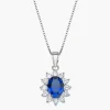 Sale Collana Royal Lady Zircone Blu | CLLDGBBBL Donna Gioielli Moda Donna