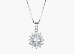Hot Collana Royal Lady Zircone Bianco | CLLDGBBB Donna Gioielli Moda Donna