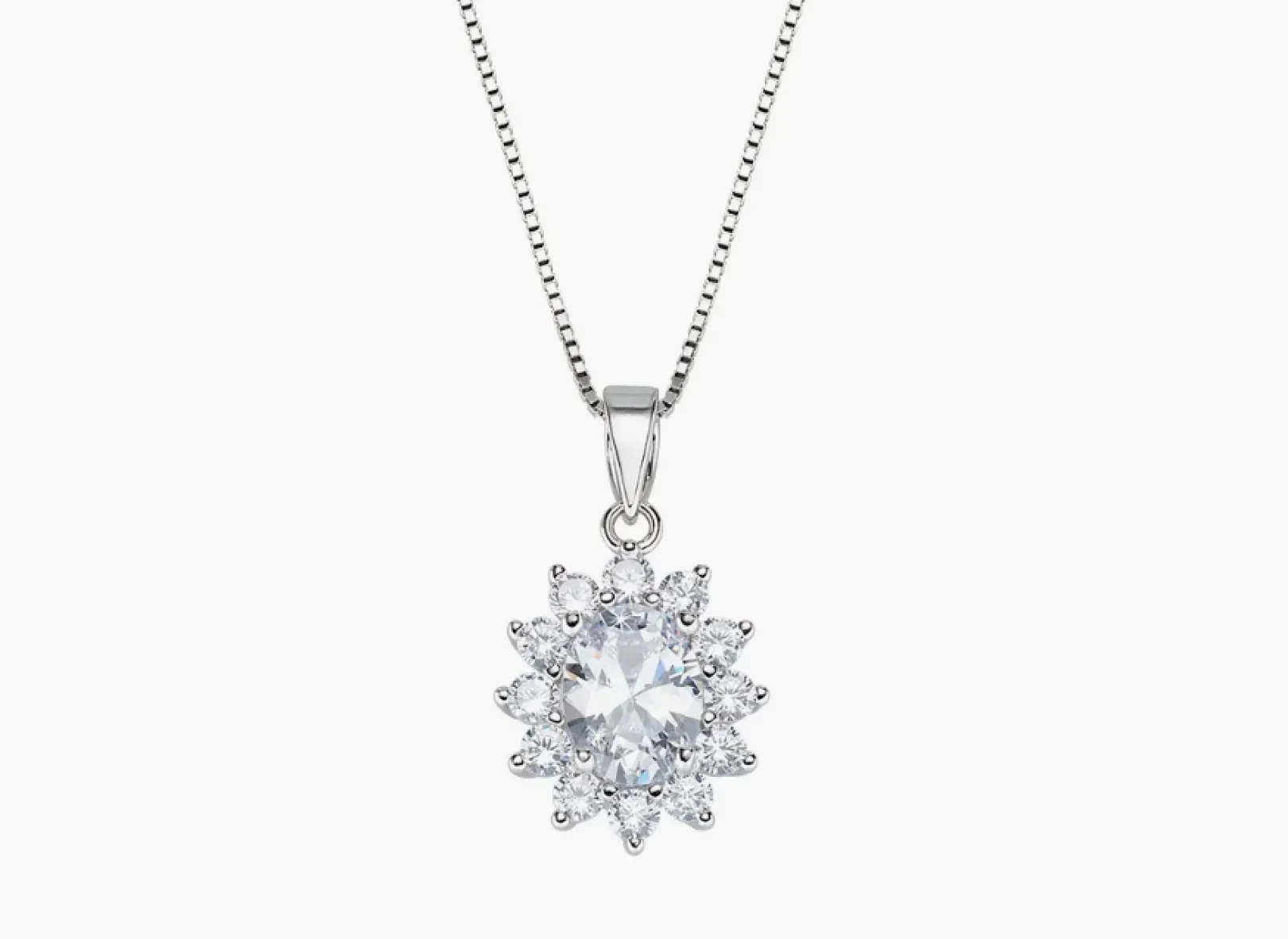 collana_royal_lady_zircon_0-2.webp Hot Collana Royal Lady Zircone Bianco | CLLDGBBB Donna Gioielli Moda Donna