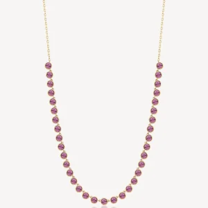 Best Collana Shymphonia Con Cristalli Amethyst Gioielli | BYM159 Donna Gioielli Moda Donna | Idee Regalo