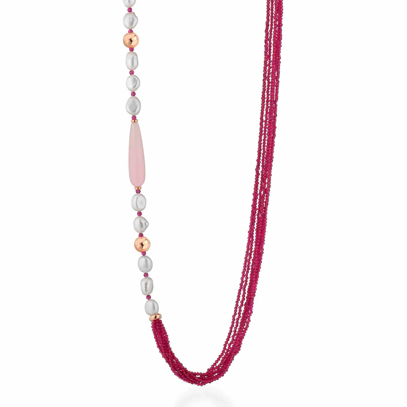 collana_sophie_con_perle__0-3.webp Clearance Collana Sophie Con Perle Glamour | LGNK532 Donna Gioielli Moda Donna