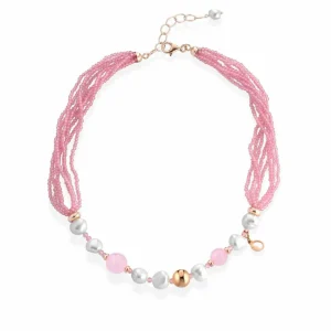 Hot Collana Sophie Summer Con Perle Glamour | LGNK549.4 Donna Gioielli Moda Donna