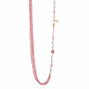 Hot Collana Sophie Summer Con Perle Glamour | LGNK546.4 Donna Gioielli Moda Donna