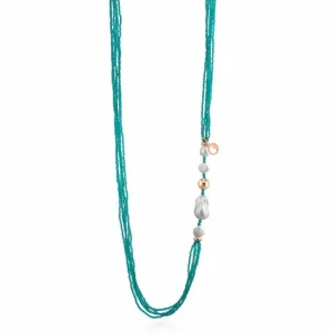 Fashion Collana Sophie Summer Con Perle Glamour | LGNK547.5 Donna Gioielli Moda Donna