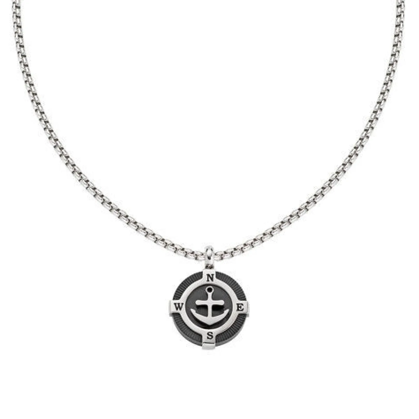 collana_uomo_acciaio_anco_0.webp Sale Uomo Acciaio Ancora | ACCL103 Uomo Gioielli Moda Uomo