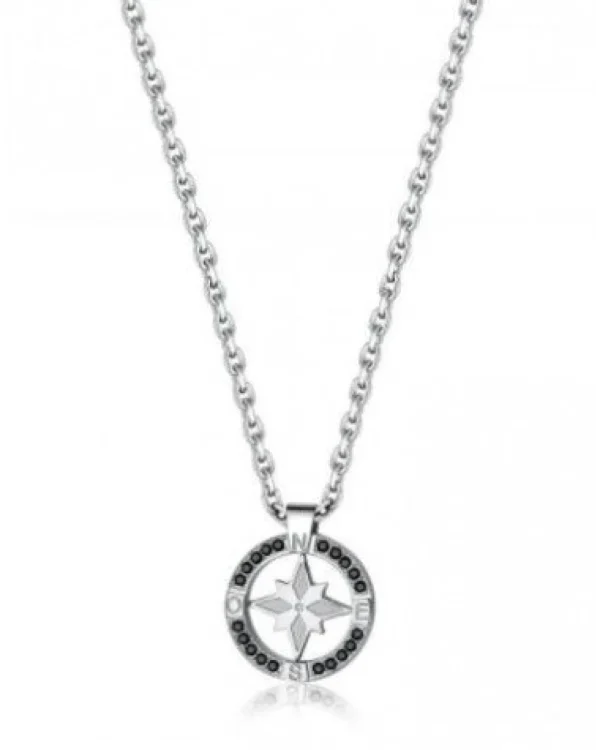 Best Collana Uomo Voyage Rosa Dei Venti | BVY02 Uomo Gioielli Moda Uomo