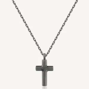 Fashion Collana Uomo Con Croce Gioielli Brosway Backliner | BBC06 Uomo Gioielli Moda Uomo