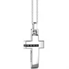 Fashion Collana Uomo Croce In Argento Gioielli Insignia 925 |  ESC010 Uomo Gioielli Moda Uomo