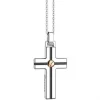 Sale Collana Uomo Croce In Argento Gioielli Insignia 925 |  ESC009R Uomo Gioielli Moda Uomo