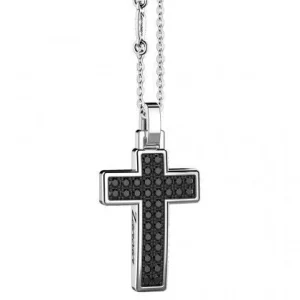 New Collana Uomo Croce In Argento Gioielli Insignia 925 |  ESC045 Uomo Gioielli Moda Uomo