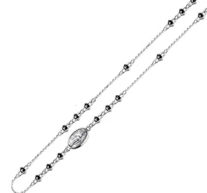 Clearance Collana Uomo Rosario In Argento Gioielli | SXC008-SN50 Uomo Gioielli Moda Uomo