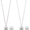 Clearance Coppia Collana Mamma Figlia Gioielli Family |  751100 Donna Gioielli Moda Donna