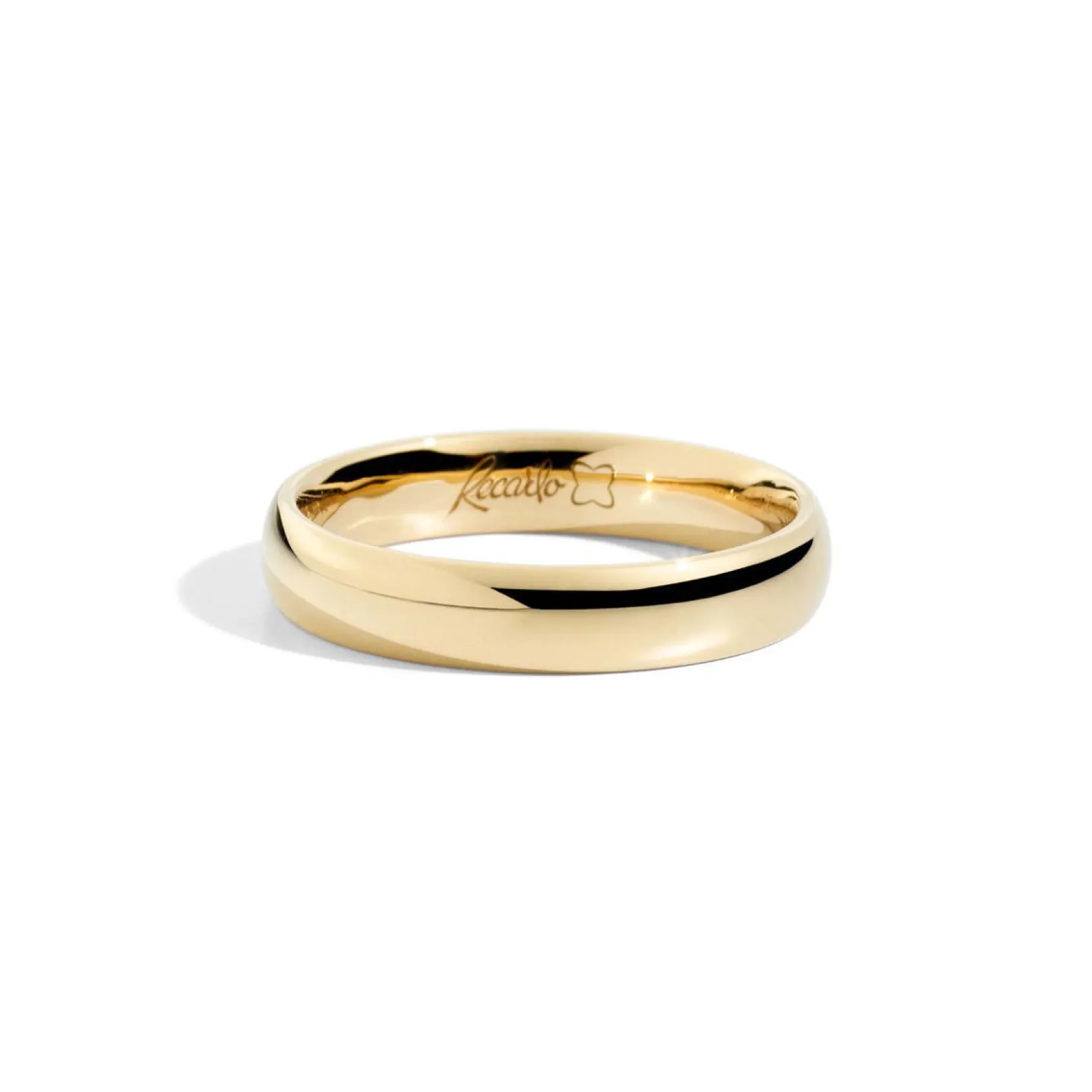 fede_nuziale_in_oro_giall_0.webp Online Fede Nuziale In Oro Giallo Con Diamante Anniversary | W14FL001/GH Fedi Nuziali