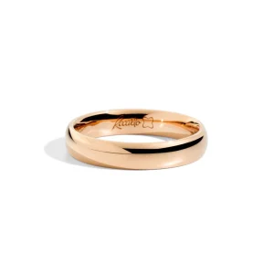Sale Fede Nuziale In Oro Rosa Con Diamante Anniversary | W14FL001/RH Fedi Nuziali
