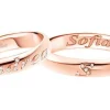 Discount Fedi Nuziali Con Nome in Oro Rosa | 3110DR Fedi Nuziali