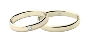Clearance Fedi Nuziali in oro Champagne | 3177dch Fedi Nuziali