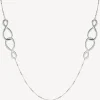 Sale Girocollo Acciaio Con Infinito Ribbon Gioielli | BBN19 Donna Gioielli Moda Donna