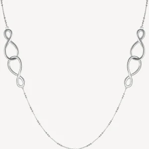Sale Girocollo Acciaio Con Infinito Ribbon Gioielli | BBN19 Donna Gioielli Moda Donna