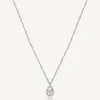 Fashion Girocollo Acciaio Con Pendente Ribbon Gioielli | BBN29 Donna Gioielli Moda Donna