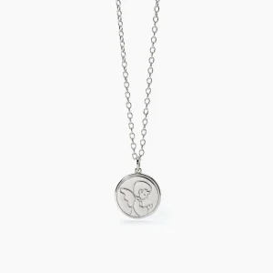 Online Girocollo Con Angioletto Bambina Gioielli | 553625 Gioielli Moda Bimbi