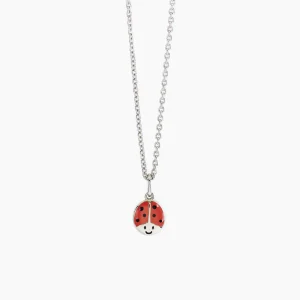 Sale Girocollo Con Coccinella Bimba Gioielli | 553422 Gioielli Moda Bimbi
