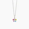 Hot Girocollo Con Fiore Multicolor Bimba Gioielli | 553419 Gioielli Moda Bimbi