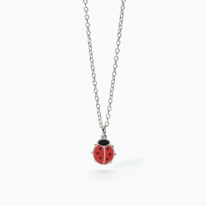 New Girocollo Con Pendente Coccinella Bimba Gioielli | 553618 Gioielli Moda Bimbi