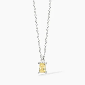 Outlet Girocollo Con Zircone Lemon Gioielli | 553650 Donna Gioielli Moda Donna