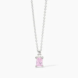New Girocollo Con Zircone Rosa Gioielli | 553649 Donna Gioielli Moda Donna