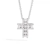 Outlet Girocollo Croce In Oro E Diamanti Gioielli De-cò |  P10CR845/D-45 Donna Gioielli Donna
