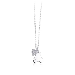 Fashion Girocollo Donna In Argento Con Orso Gioielli | 553157 Donna Gioielli Moda Donna