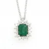 Hot Girocollo Donna Smeraldo E Diamanti Gioielli | P79CC038/SM030-45 Donna Gioielli Donna