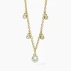 Discount Girocollo In Acciaio PVD giallo Con Cristalli | 251889 Donna Gioielli Moda Donna