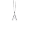 Fashion Girocollo  Donna In Argento Con Iniziale Nome | SODKK553168A Donna Gioielli Moda Donna