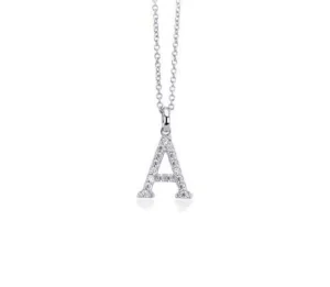 Fashion Girocollo  Donna In Argento Con Iniziale Nome | SODKK553168A Donna Gioielli Moda Donna