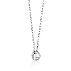 Sale Girocollo Punto Luce In Argento E Zirconi Gioielli | 553021 Donna Gioielli Moda Donna