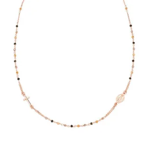 New Girocollo Rosario Donna Cristalli Multicolor Gioielli | CRO10RMMM3 Donna Gioielli Moda Donna