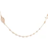 Hot Girocollo Rosario In Argento Rosè Gioielli Rosari | CROR25 Donna Gioielli Moda Donna