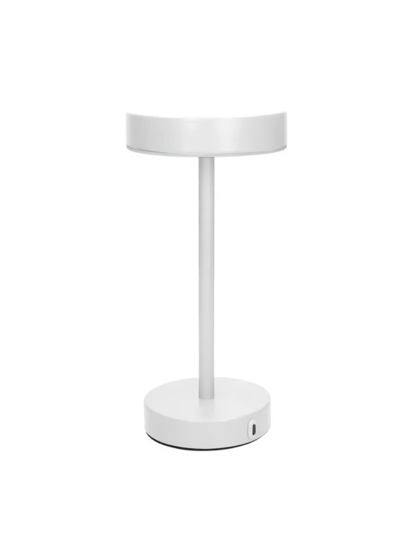 Online Led Touch Fresbee Bianco Opaco Metallo Brandani | 51995 Home