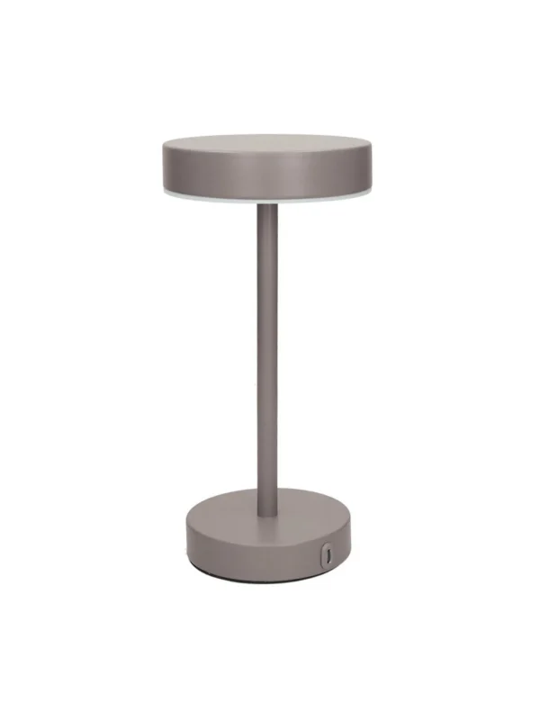 New Led Touch Fresbee Grigio Opaco Metallo Brandani | 51993 Home
