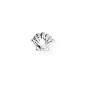 Fashion Mono Orecchino Conchiglia In Argento Gioielli | EB24 Donna Gioielli Moda Donna