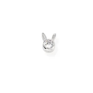 Outlet Mono Orecchino Coniglio In Argento Gioielli | EB9 Donna Gioielli Moda Donna