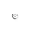 Discount Mono Orecchino Cuore In Argento Gioielli | EB14 Donna Gioielli Moda Donna