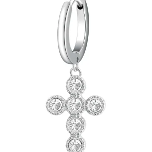 Outlet Mono Orecchino Donna Croce Gioielli Chakra | BHKE018 Donna Gioielli Moda Donna